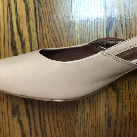 Cole Haan Leather Slingbacks Nude Heels sz 7.5B - Picture 14 of 14